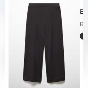 Mango Classic Black Trousers